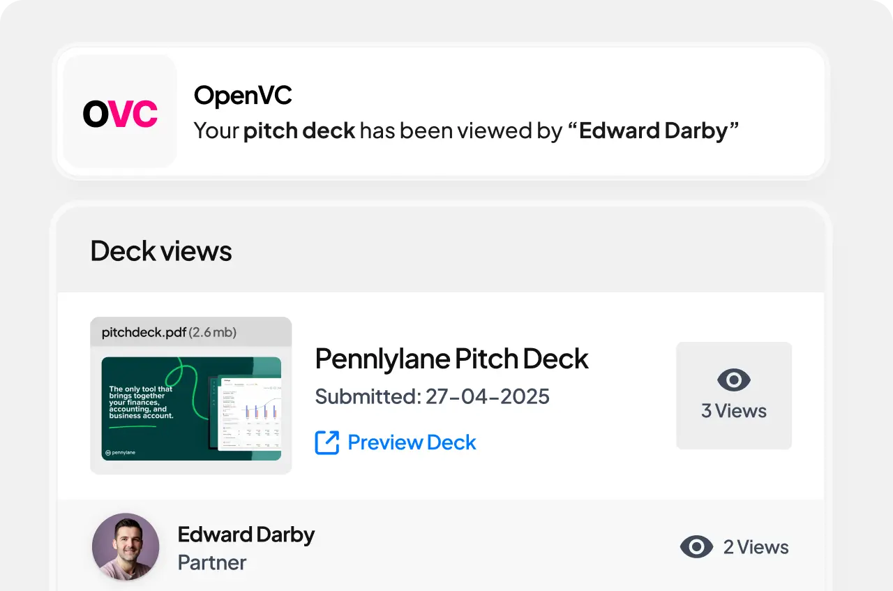 Deck Tracking Product